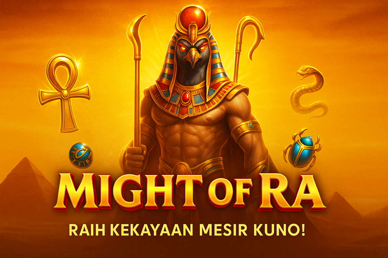 Might of Ra adalah pilihan ideal bagi penggemar slot bertema mitologi Mesir